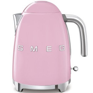 Fierbator Smeg Retro 50 stil anii '50, culoare roz, 1.7 l