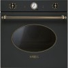 Pachet Smeg NEGRU ANTRACIT - Cuptor și Plită