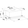 Hota telescopica TORNADO Storm 1200 Inox LED