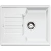 Chiuveta Granit Blanco Zia 40 S-Alb 615x500mm