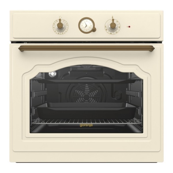 Pachet Gorenje Retro-Crem Cuptor, Plita, Hota, Vase