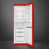 Combina frigorifica retro Smeg rosu FAB32RRD5