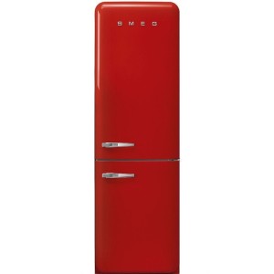 Combina frigorifica retro Smeg rosu FAB32RRD5