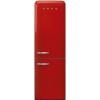 Combina frigorifica retro Smeg rosu FAB32RRD5