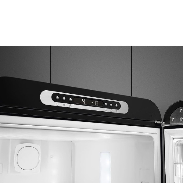 Combina frigorifica Smeg FAB32RBL6, negru, No Frost