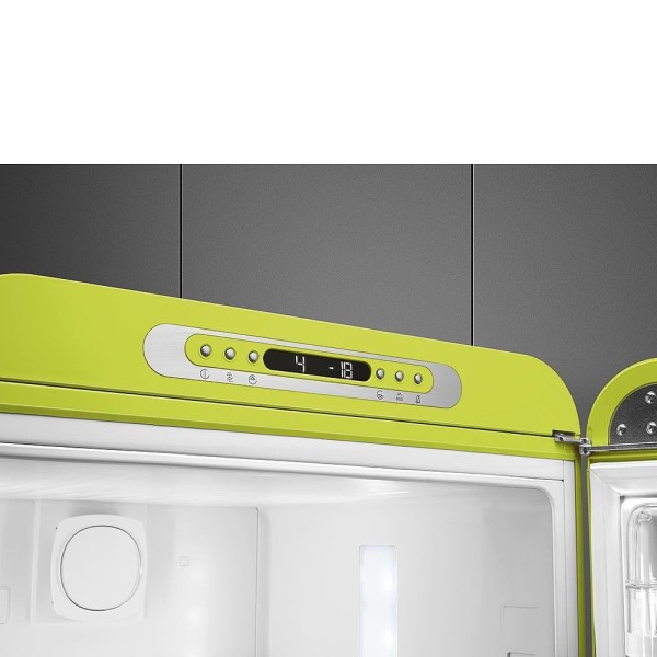 Combina frigorifica retro Smeg FAB32RLI6 lime
