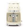 Cafetiera Retro Smeg DCF02CREU Crem