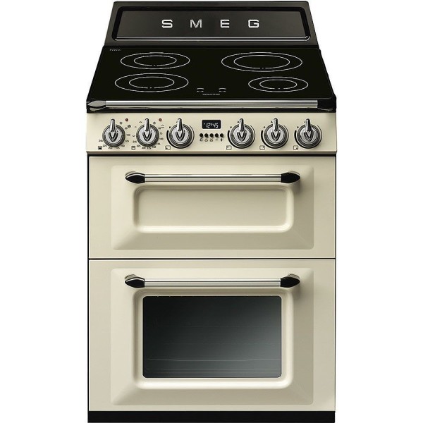 Aragaz electric Smeg Victoria TR62IP2, crem, 60 cm