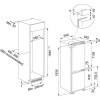 Combina Frigorifica Incorporabila Franke FCB 360 V NE D