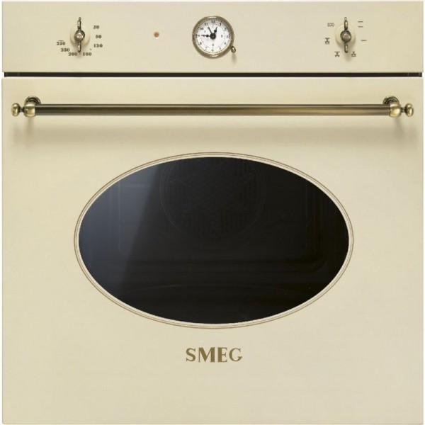 Pachet Smeg Colonial Cuptor, Plită, Hotă Crem