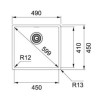 Chiuveta Franke Box BBX 210/110-45 din inox lucios