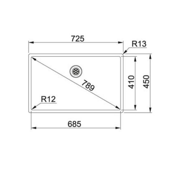 Chiuveta Franke Box BBX 210/110-68 Inox Lucios
