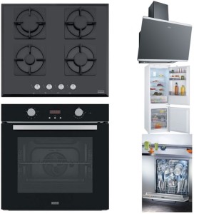 Pachet Franke Cuptor, Plită, Hotă, Frigider, Mașină Vase