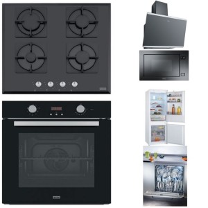Pachet Franke electrocasnice negru incorporabile