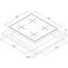 Pachet complet Franke Negru Cuptor Plita Hota