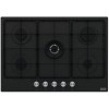Plita Gaz Franke Smart 750 cu 5 Arzatoare, Negru