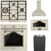 Pachet Smeg Cortina Cuptor Plită Hota Vase Microunde
