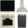 Pachet Crem Smeg Cortina Cuptor, Plita, Hota, Masina de vase