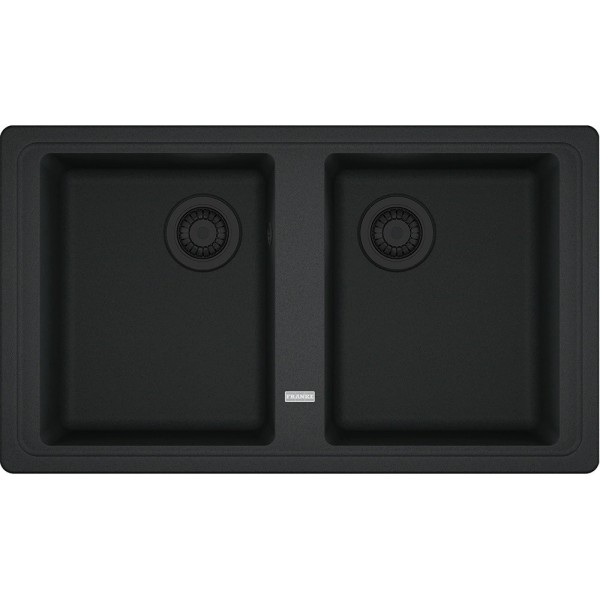 Pachet Franke Chiuveta 2 cuve și Baterie POLA Negru