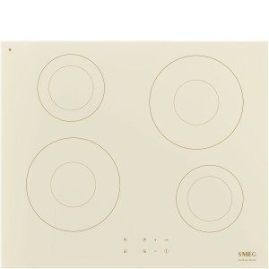Plita Inductie Smeg Crem SI2641DP, 60 cm Retro