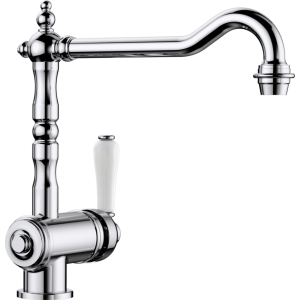 Baterie de bucătărie retro BLANCO TRADON crom