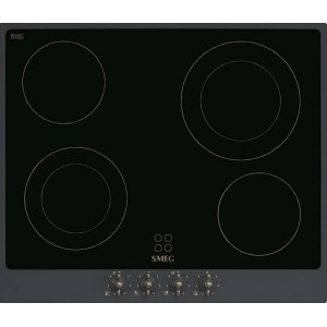 Plita Smeg P864AO, ceramica neagra, 60 cm