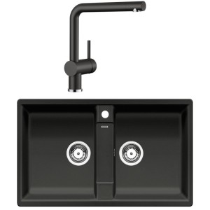 Pachet Chiuveta Zia 9 si Baterie LINUS Antracit