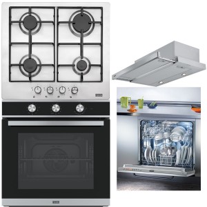 Set Franke: Cuptor, Plita, Hota, Masina de vase