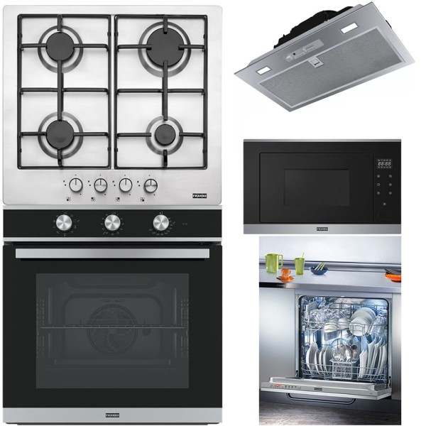 Pachet Electrocasnice Franke Inox-Negru