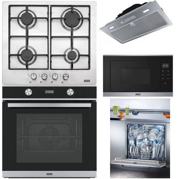 Set Electrocasnice Franke Inox-Negru