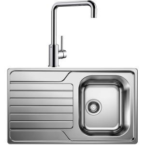 Pachet Chiuveta Inox Blanco DINAS + Baterie MIDA