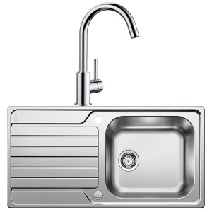 Pachet Chiuveta Inox și Baterie Blanco