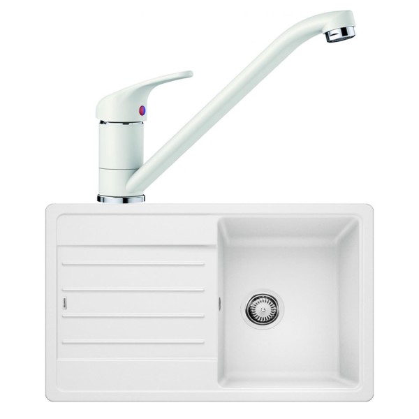 Chiuveta Blanco LEGRA 45 S + Baterie DARAS