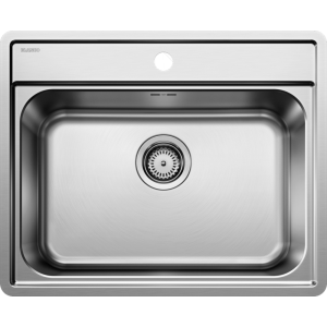 Chiuveta Blanco LEMIS 6-IF, inox periat