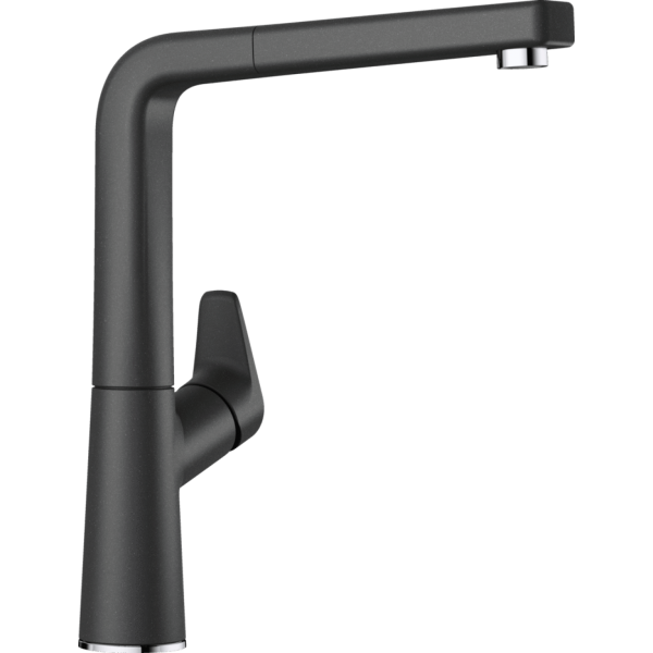 Baterie Chiuveta Blanco AVONA-S Antracit cu Dus Extractibil