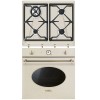 Pachet Smeg Avena Cuptor electric și Plită pe gaz
