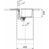 Chiuveta Franke Sahara UBG 611-62, reversibilă