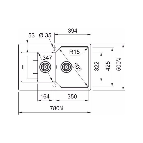Chiuveta bucatarie Franke Avena UBG 651-78