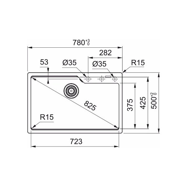 Chiuveta bucătărie albă Franke UBG 610-72