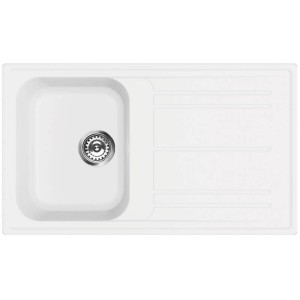 Chiuveta Bucatarie Smeg Alb LZ861B 860x500mm