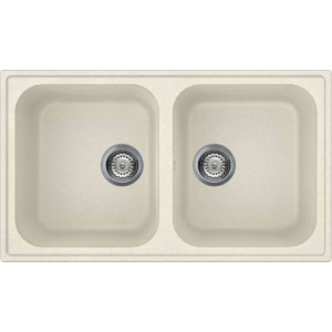 Chiuveta Smeg cu 2 cuve Crem LZ862P