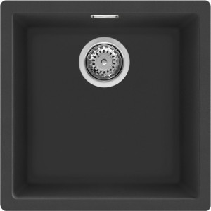 Chiuveta de bucatarie Smeg VZP45N 456x456mm Negru