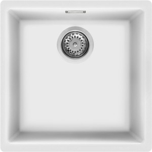 Chiuveta Smeg 1 Cuva VZP45B Pe sau Sub Blat Alb
