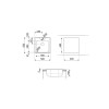 Chiuveta Inox cu 1 Cuva Smeg LYP501 (500x500mm)