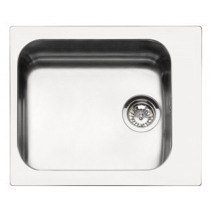 Chiuveta Inox Smeg VS45-P3, 1 Cuva, 580x500mm