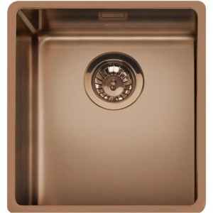 Chiuveta Inox PVD Cupru Smeg montaj sub blat