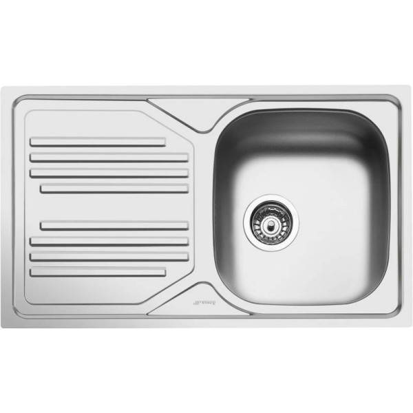 Pachet Chiuvetă și Baterie Smeg Inox