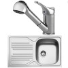 Pachet Chiuvetă și Baterie Smeg Inox