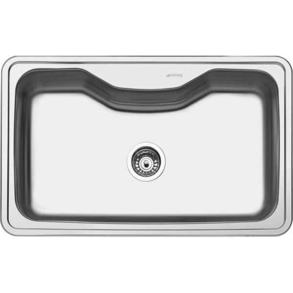Pachet Chiuvetă 1 cuvă Smeg + Baterie Inox