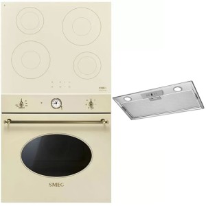Pachet Smeg Electric Crem Cuptor Plita Hota